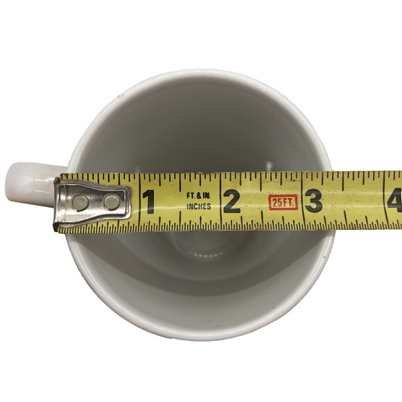 Tall Ceramic Merry Christmas Holiday Coffee Mug With Reindeer Plush Ornament - Picture 5 of 7